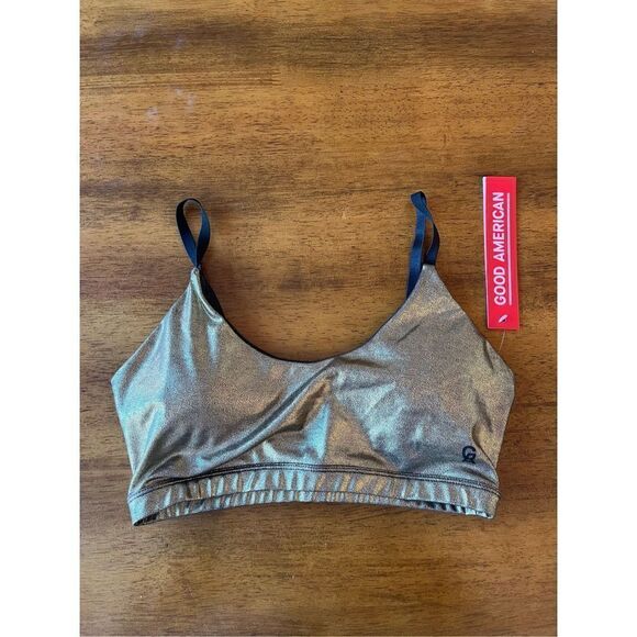 Good American NWT Sport Bra women’s size 2‎ - Picture 1 of 3